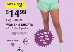 Dunham's Sports WOMEN'S SHORTS offer