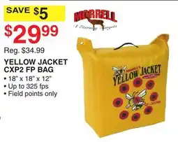 Dunham's Sports MORRELL YELLOW JACKET CXP2 FP BAG offer