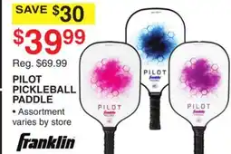 Dunham's Sports FRANKLIN PILOT PICKLEBALL PADDLE offer
