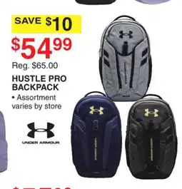 Dunham's Sports HUSTLE PRO BACKPACK offer