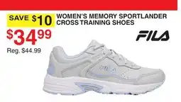 Dunham's Sports FILA WOMEN'S MEMORY SPORTLANDER CROSS TRAINING SHOES offer