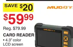 Dunham's Sports MUDDY CARD READER offer