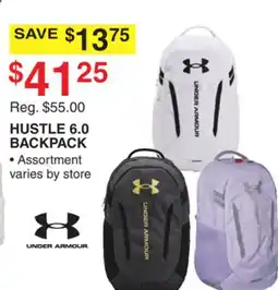 Dunham's Sports UNDER ARMOUR HUSTLE 6.0 BACKPACK offer