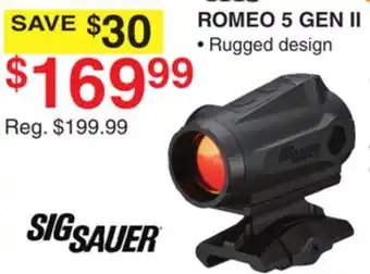 Dunham's Sports SIGSAUER ROMEO 5 GEN II offer