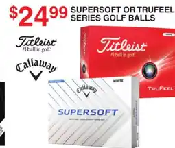 Dunham's Sports SUPERSOFT OR TRUFEEL SERIES GOLF BALLS offer