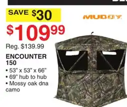 Dunham's Sports MUDDY ENCOUNTER 150 offer