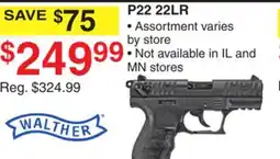 Dunham's Sports WALTHER P22 22LR offer