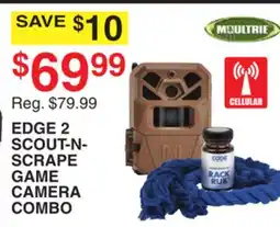 Dunham's Sports EDGE 2 SCOUT-N-SCRAPE GAME CAMERA COMBO offer