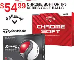 Dunham's Sports CALLAWAY CHROME SOFT OR TP5 SERIES GOLF BALLS offer
