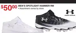 Dunham's Sports UNDER ARMOUR MEN'S SPOTLIGHT HAMMER RM offer