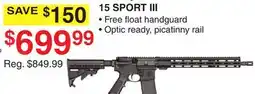 Dunham's Sports 15 SPORT III offer