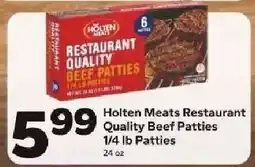 Save a Lot Holten Meats Restaurant Quality Beef Patties offer