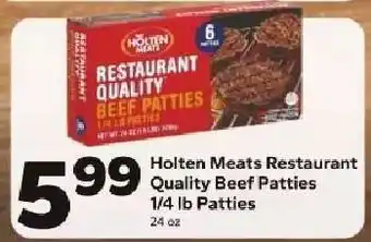 Save a Lot Holten Meats Restaurant Quality Beef Patties offer