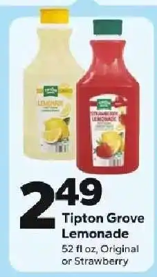 Save a Lot Tipton Grove Lemonade offer