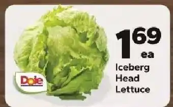 Save a Lot Iceberg Head Lettuce offer