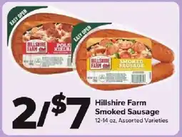 Save a Lot Hillshire Farm Smoked Sausage offer