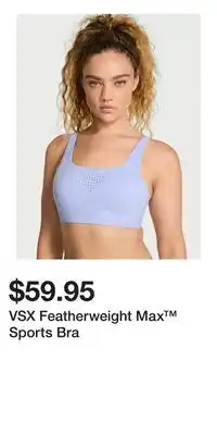 Victoria's Secret VSX Featherweight Max Sports Bra offer