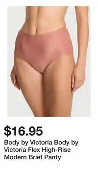 Victoria's Secret Body by Victoria Body by Victoria Flex High-Rise Modern Brief Panty offer