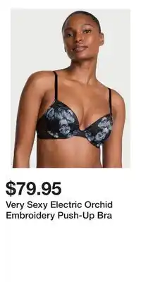Victoria's Secret Very Sexy Electric Orchid Embroidery Push-Up Bra offer