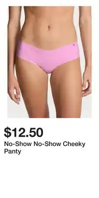 Victoria's Secret No-Show No-Show Cheeky Panty offer
