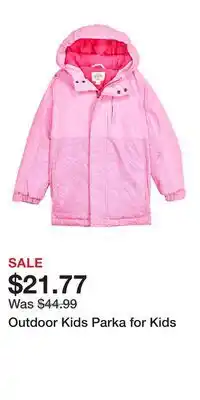 Cabela's Outdoor Kids Parka for Kids offer