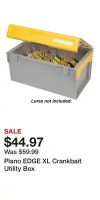 Cabela's Plano EDGE XL Crankbait Utility Box offer