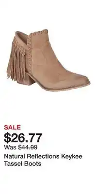 Cabela's Natural Reflections Keykee Tassel Boots offer