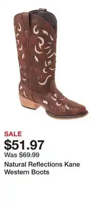 Cabela's Natural Reflections Kane Western Boots offer