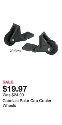 Cabela's Cabela's Polar Cap Cooler Wheels offer