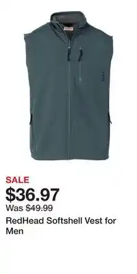 Cabela's RedHead Softshell Vest for Men offer