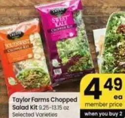 Albertsons Taylor farms chopped salad kit offer