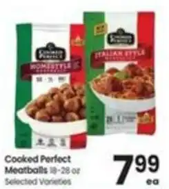 Albertsons Cooked Perfect Meatballs offer