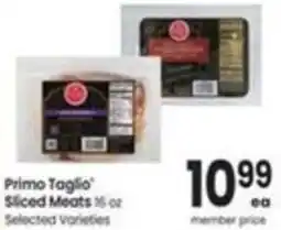 Albertsons Primo Taglio Sliced Meats offer