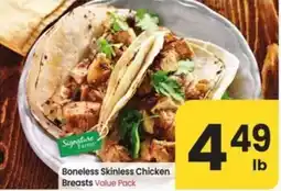 Albertsons Boneless Skinless Chicken Breasts offer