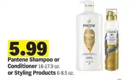 Meijer Pantene Shampoo or Conditioner or Styling Products offer