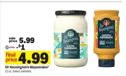 Meijer Sir Kensington's Mayonnaise offer