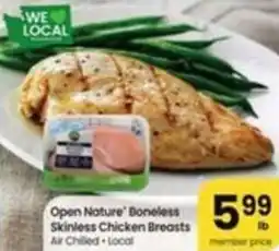 Albertsons Open Nature Boneless Skinless Chicken Breasts offer