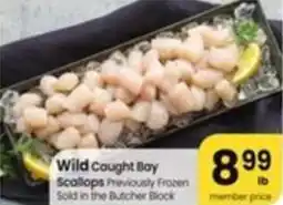 Albertsons Wild Caught Bay Scallops offer