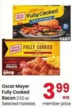 Albertsons Oscar Mayer Fully Cooked Bacon offer