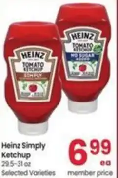 Albertsons Heinz Simply Ketchup offer