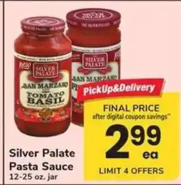 Safeway Silver Palate Pasta Sauce offer
