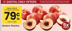 Safeway Eastern Peaches offer