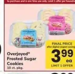 Safeway Overjoyed Frosted Sugar Cookies offer