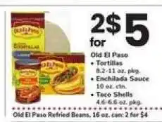 Safeway Old El Paso Products offer