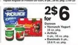 Safeway Dannon yogurt offer