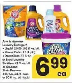 Safeway Arm & Hammer Laundry Detergent offer