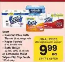 Safeway SCOTT offer