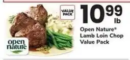 Safeway Open Nature Lamb Loin Chop offer
