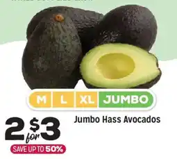 Grocery Outlet Jumbo Hass Avocados offer