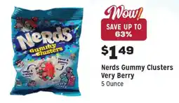 Grocery Outlet Nerds Gummy Clusters Very Berry offer